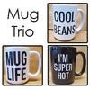 Ceramic Mug Trio