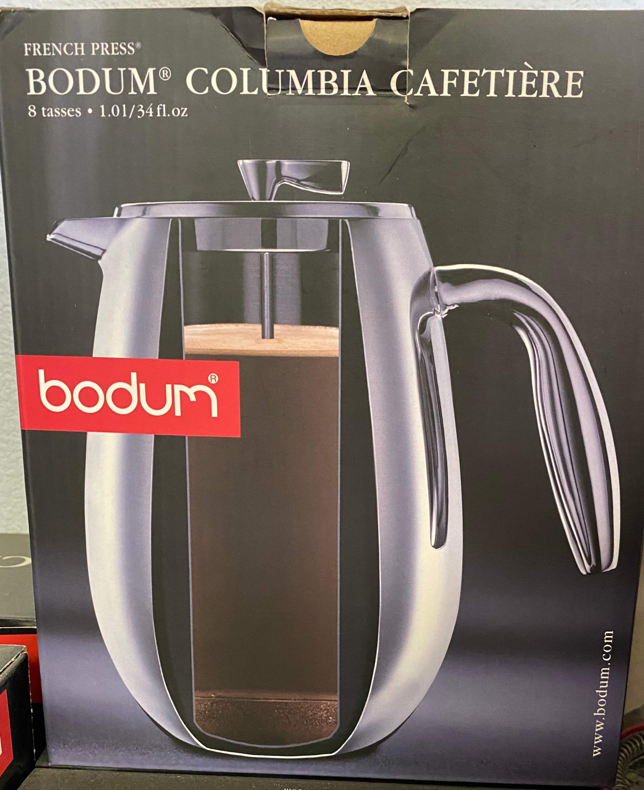 Bodum Columbia Cafetiere French Press - Jackie's Java
